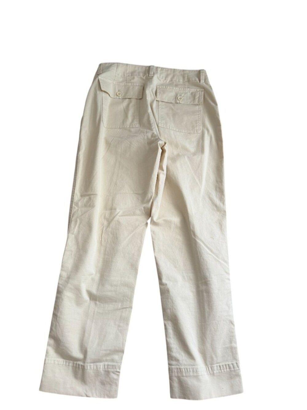 GAP High Rise Yellow Girlfriend Chinos Pants Size 0 - Picture 3 of 8